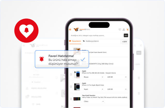 Favori Ürün Hatırlatıcısı